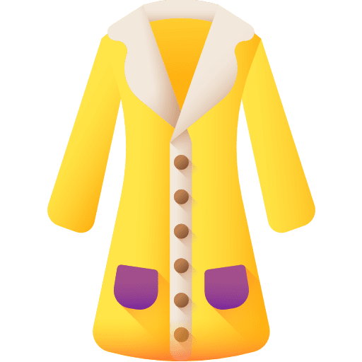 Coat doctor coat fashion christmas icon