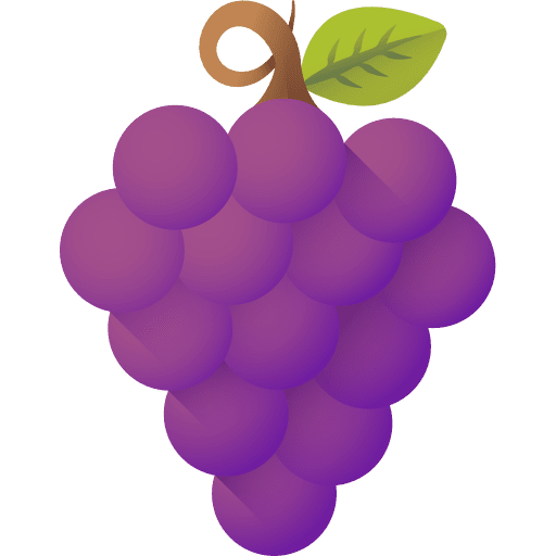 Grapes food food and restaurant vegetarian icon