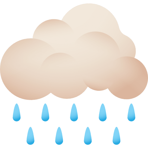 Rain storm sky meteorology icon