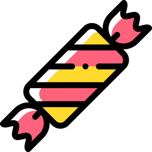 Candy sugar food sweets icon
