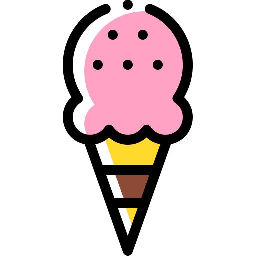 Ice cream dessert summer summertime icon