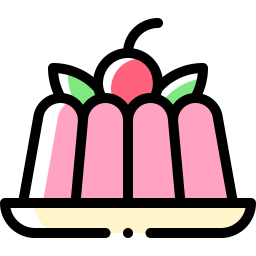 Jelly sugar dessert sweet icon