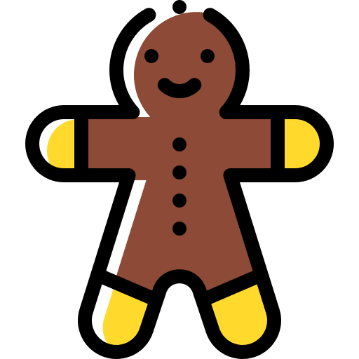 Gingerbread man food gingerbread gingerbread man icon