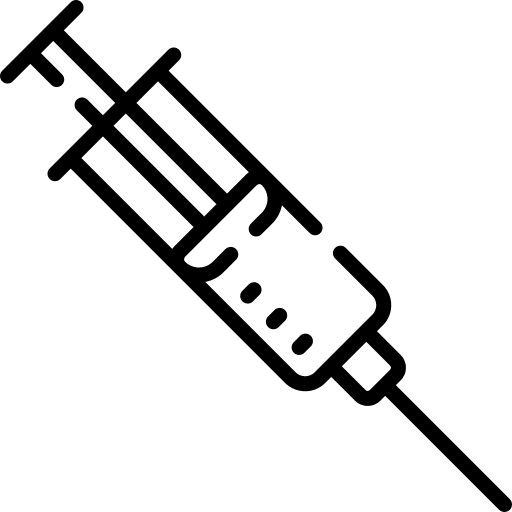 Syringe doctor healthcare and medical medicine icon