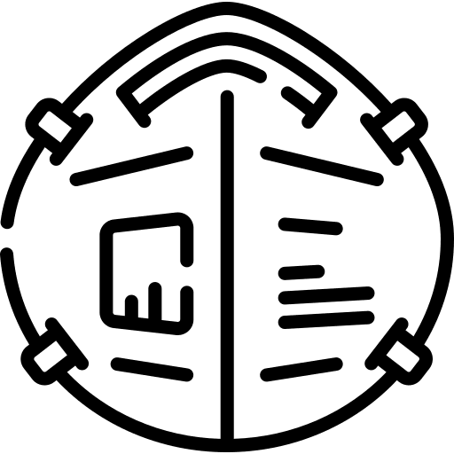 Medical mask healthcare and medical miscellaneous coronavirus icon