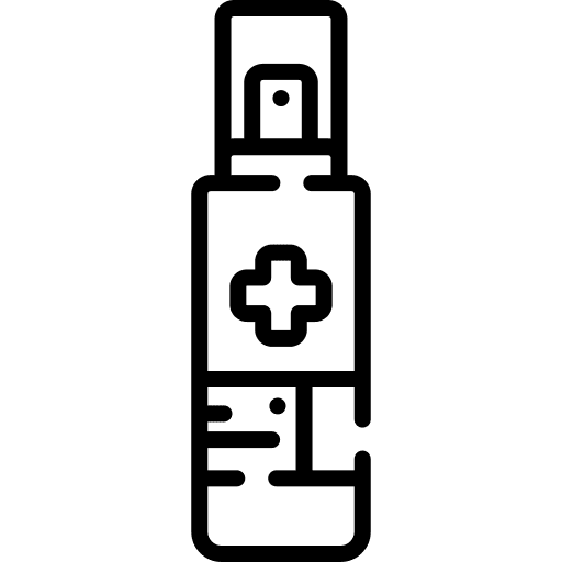 Hand sanitizer hand gel hand sanitizer alcohol gel icon