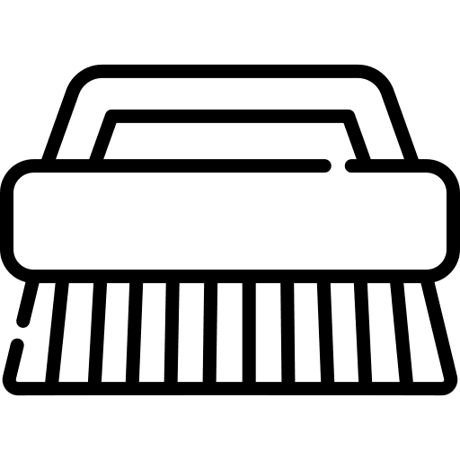 Brush cleaner clean brush icon