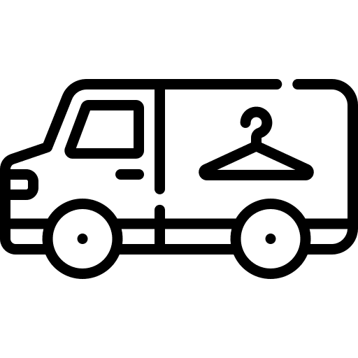 Delivery truck clothes delivery truck fashion icon Delivery truck clothes delivery truck fashion icon