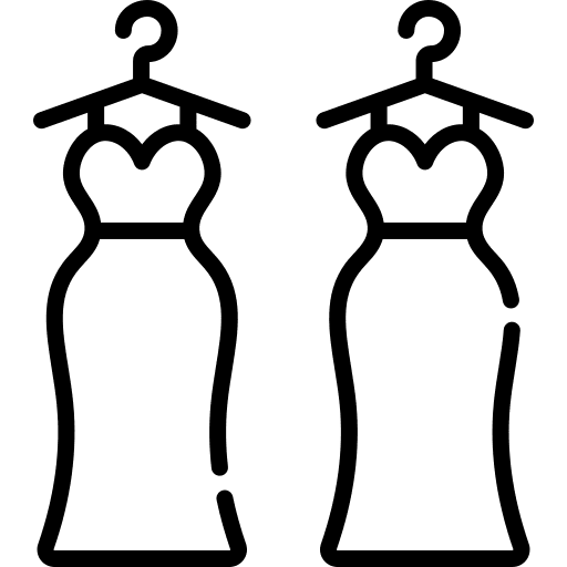 Dress hanger garment clothes icon Dress hanger garment clothes icon