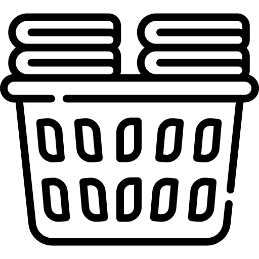 Laundry basket cleaning clothes washing icon Laundry basket cleaning clothes washing icon