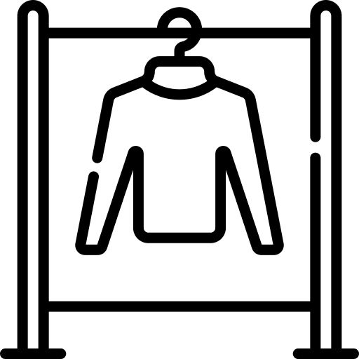 Rack fashion rack t shirt icon Rack fashion rack t shirt icon