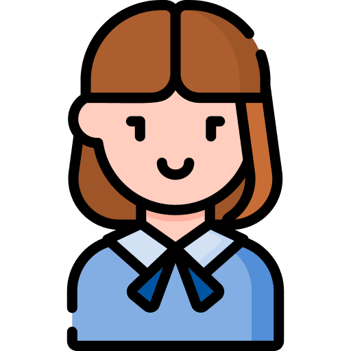 Female avatar woman worker icon