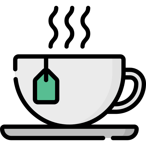 Tea cup mug chocolate hot drink icon