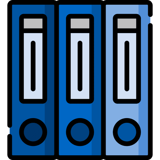 Binders binders files document icon Binders binders files document icon