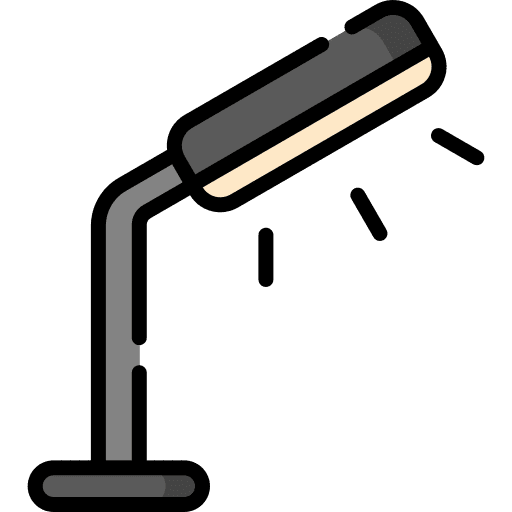 Desk lamp tools and utensils technology electronics icon Desk lamp tools and utensils technology electronics icon