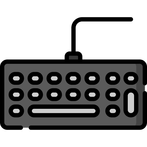 Electric keyboard computer keyboard computer tool icon Electric keyboard computer keyboard computer tool icon