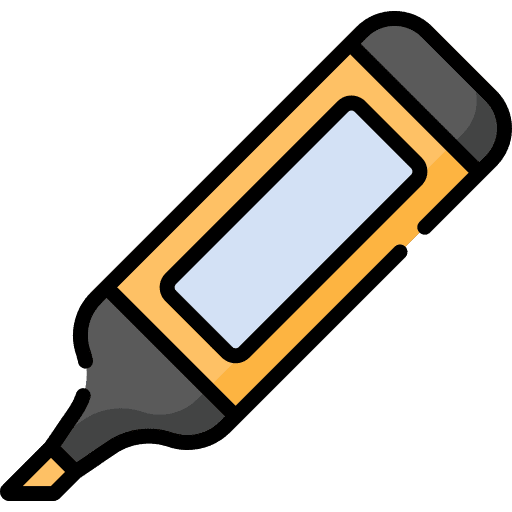 Highlighter highlighter education marker icon Highlighter highlighter education marker icon