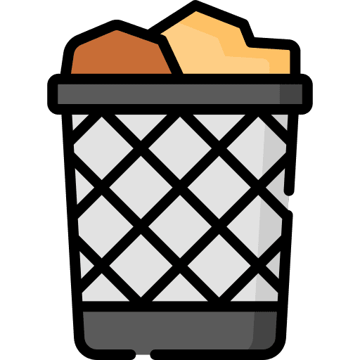 Garbage garbage trash bin can icon Garbage garbage trash bin can icon