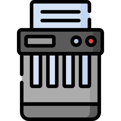 Paper cutter electronics cutter archive icon Paper cutter electronics cutter archive icon