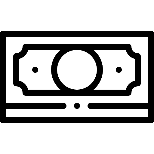 Cash business banknote notes icon