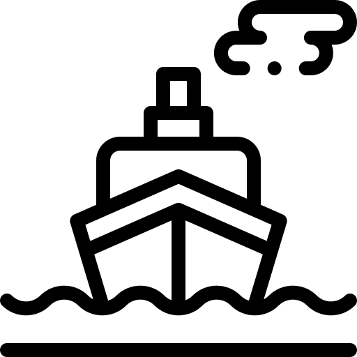 Boat boat ship cruise icon