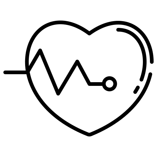 Healthy healthcare heart heart shape icon