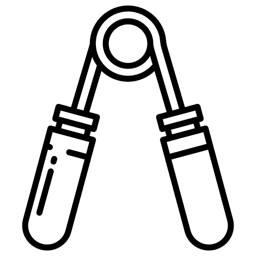 Expander exercise hand sports and competition icon Expander exercise hand sports and competition icon