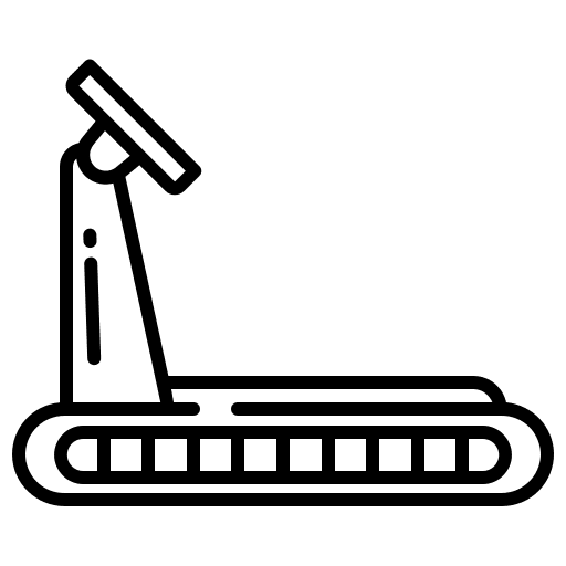 Work out treadmill equipment fitness icon Work out treadmill equipment fitness icon