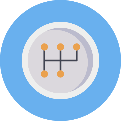 Car car manual transportation icon