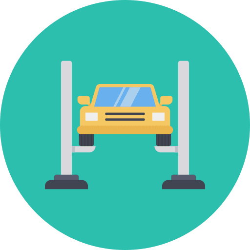 Repair transport repair mechanic icon