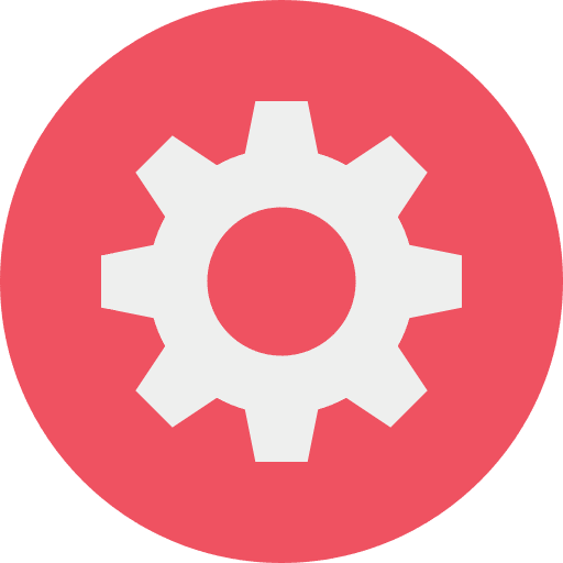 Setting maintenance setting construction and tools icon