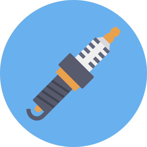 Plug car parts transportation repair icon