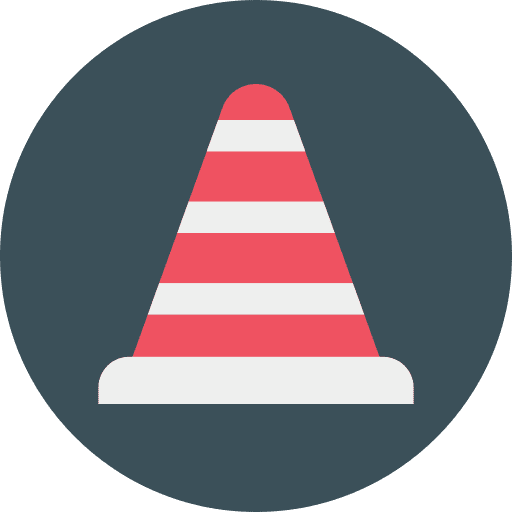 Traffic cone traffic cone cone safety icon
