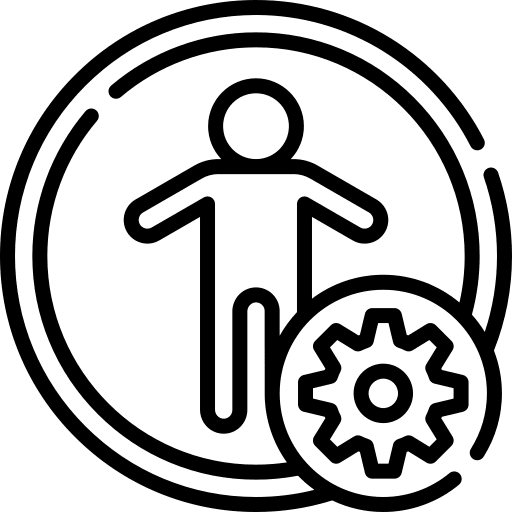Accesibility humanpictos cogwheel ui icon