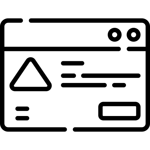 Warning accept user interface window icon