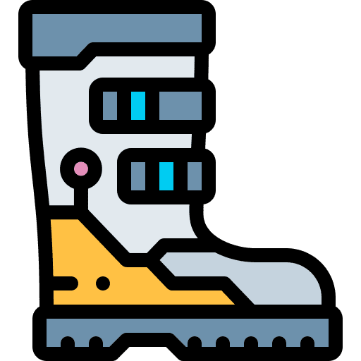 Boots technology electronics science fiction icon
