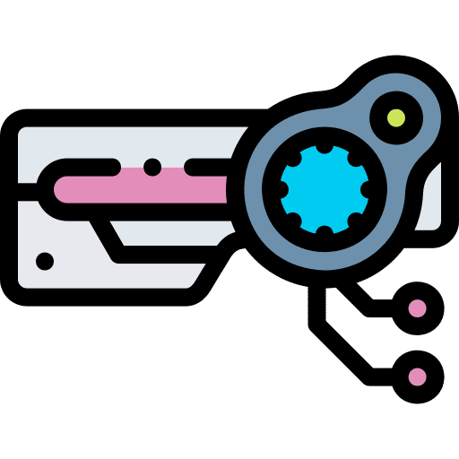 Goggles electronics user vr glasses icon