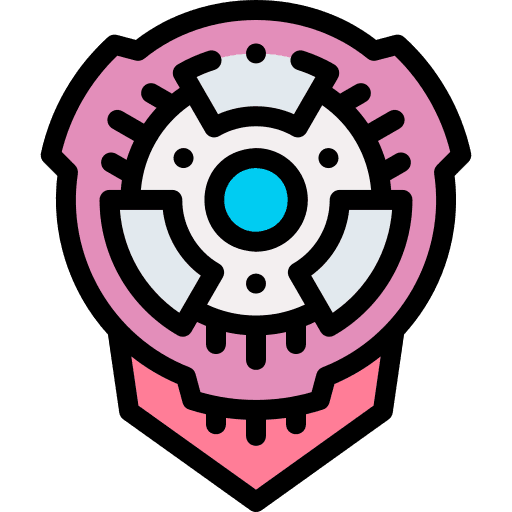 Placeholder futuristic platform electronics icon