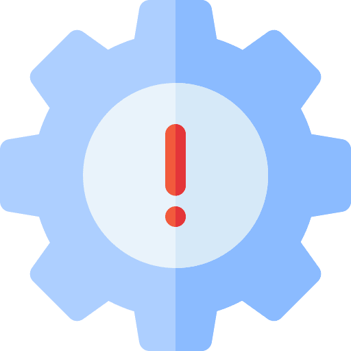 Setting notification cogwheel gear icon Setting notification cogwheel gear icon