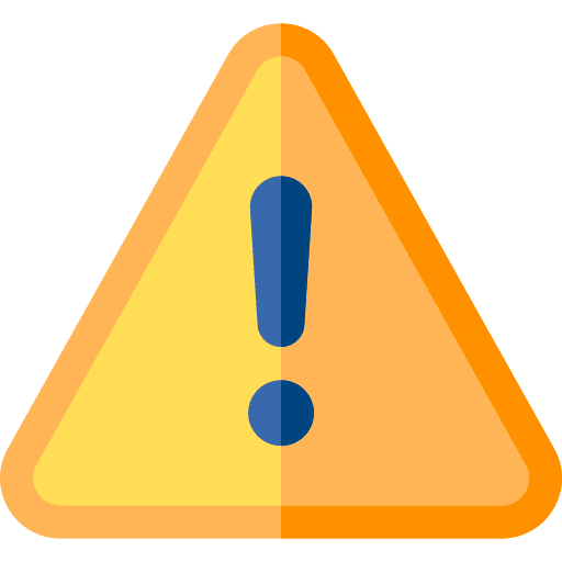 Warning warning alert limitation icon