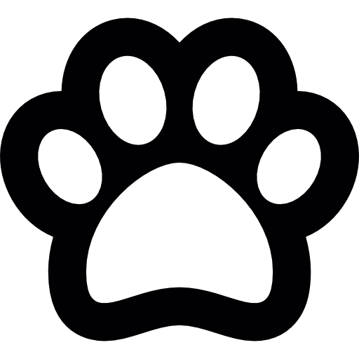 Pawprint animal pet animals icon
