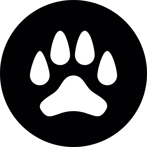 Pawprint prints animal bobcat icon