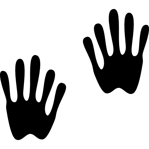 Hands shapes silhouette shape shapes icon