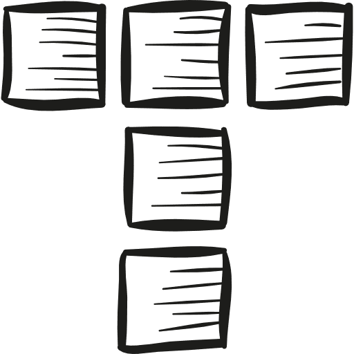 Typophile draw logo social network networking logo icon