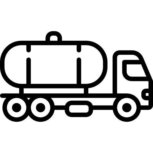 Tank truck trucking trucks co2 tank icon