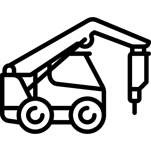 Hammer truck construction truck trucking icon Hammer truck construction truck trucking icon