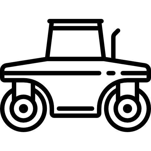 Paver construction trucking transport icon Paver construction trucking transport icon