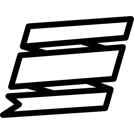 Ribbon banner ornamentation ornament icon Ribbon banner ornamentation ornament icon