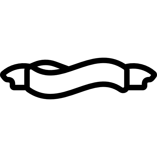 Ribbon ornamentation ribbon banner lace icon Ribbon ornamentation ribbon banner lace icon