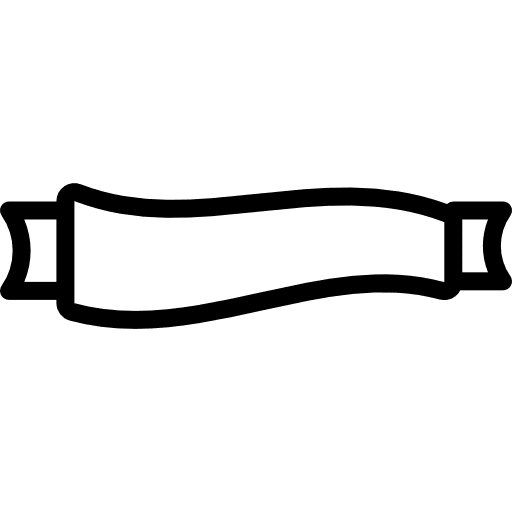 Ribbon lace ornamentation title icon Ribbon lace ornamentation title icon